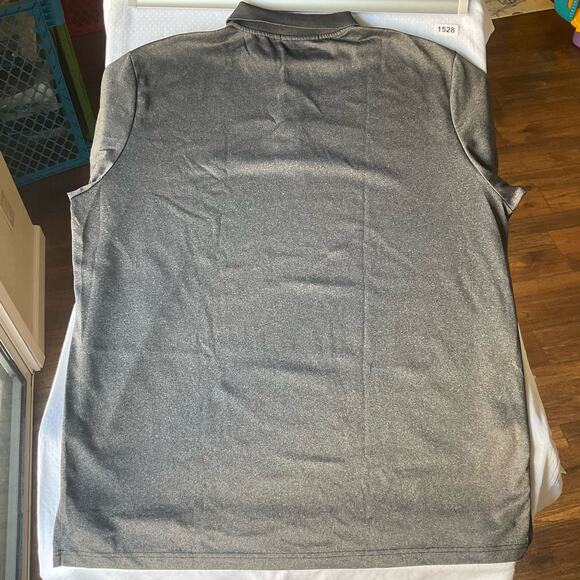 U.S. Polo Assn. Men’s Short Sleeve Polo Shirt Size 2XL, Solid Gray - Picture 7 of 7